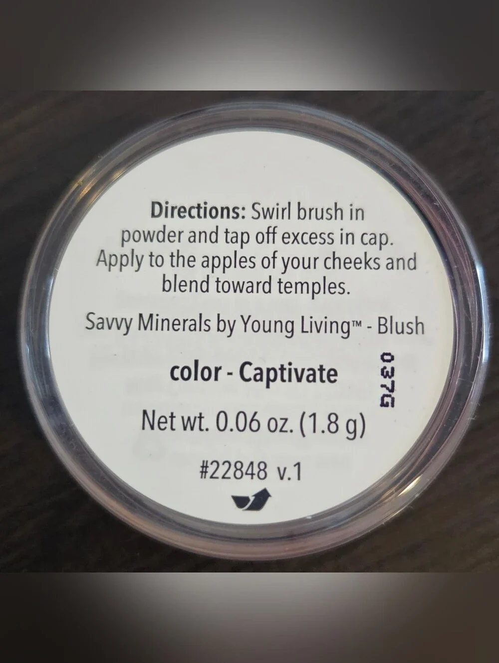 🕯NEW Savvy Minerals by Young Living Blush Captivate 0.06 oz Sealed in Box